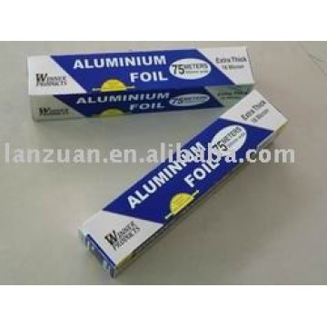 Wrapping Aluminium foil